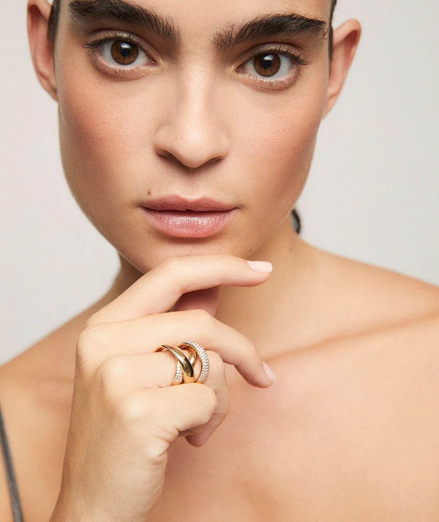 Anillo Nica con circonita - Image 3