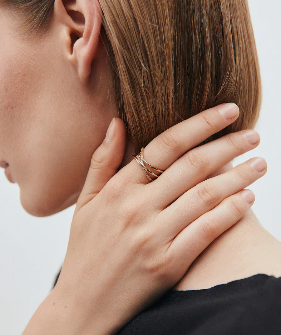 Anillo Tiras Circonitas - Image 3