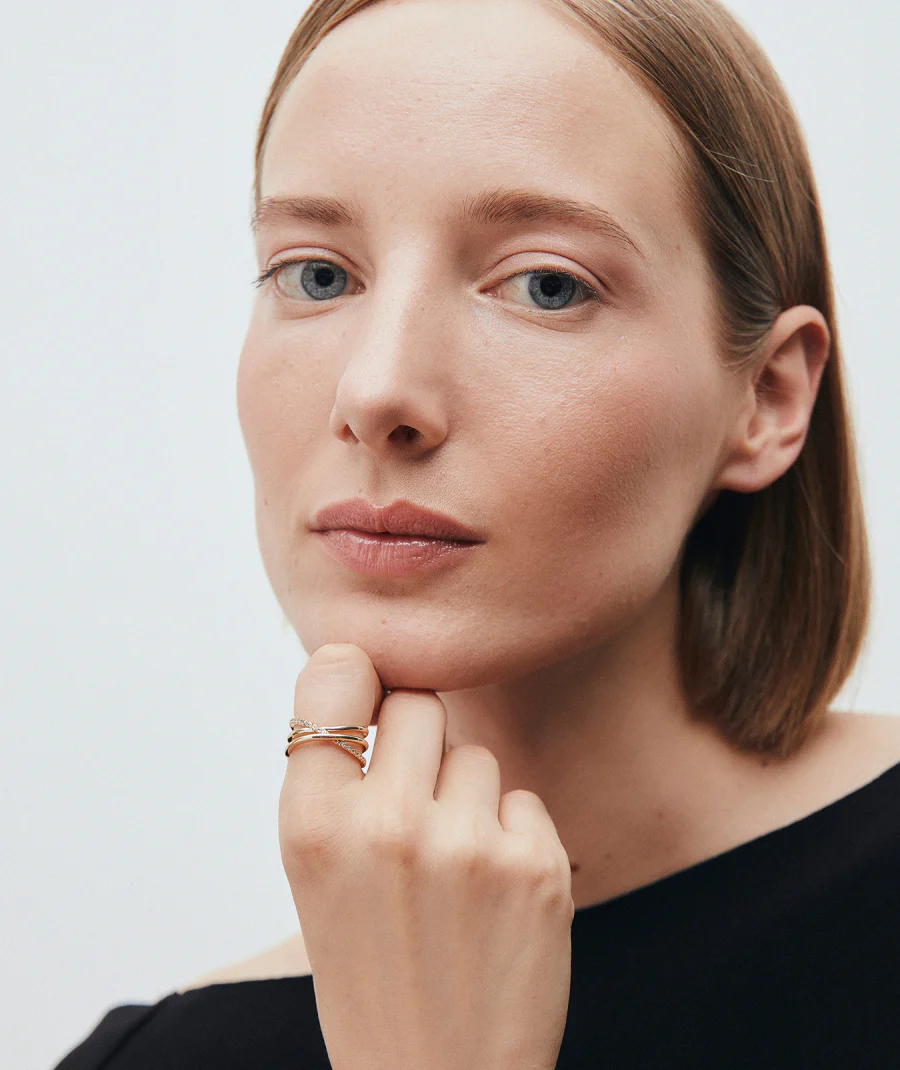 Anillo Tiras Circonitas - Image 5