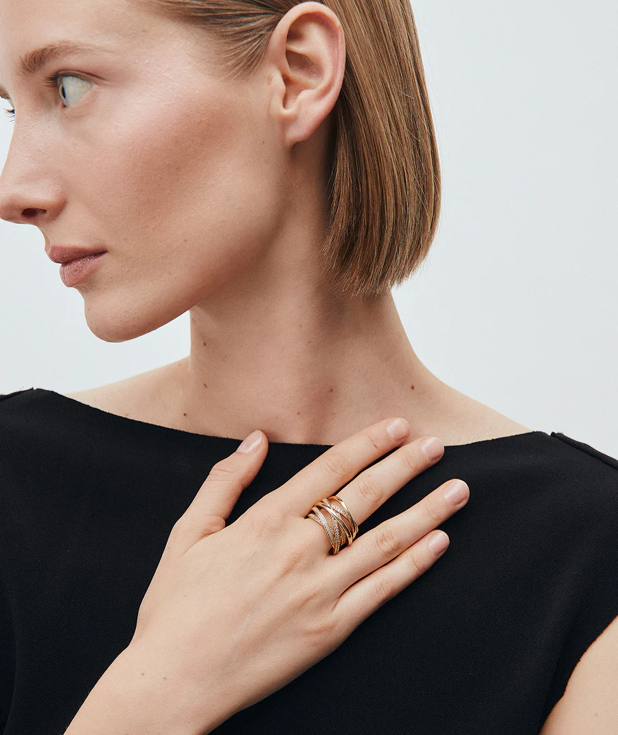 Anillo Tiras Circonitas - Image 3