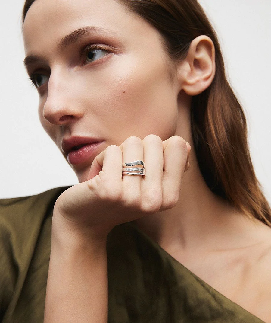 Anillo tiras Texturas Mar de plata - Image 3