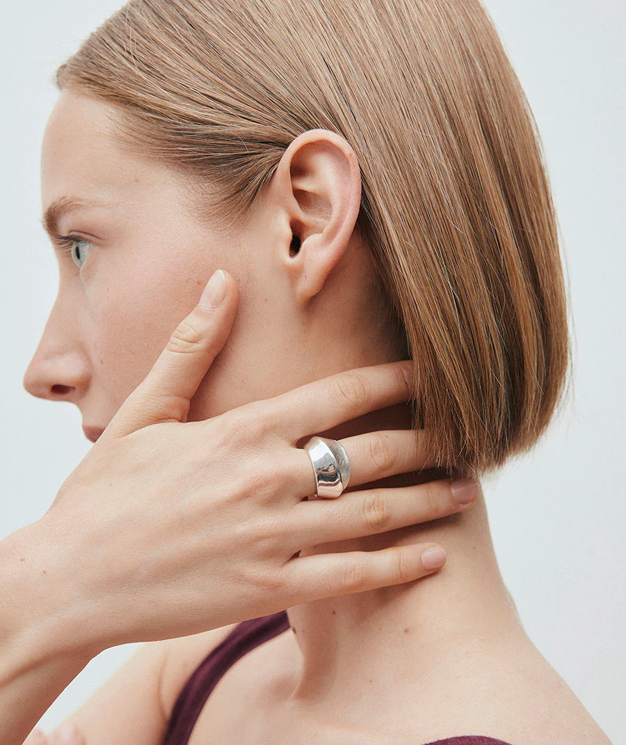 Anillo Volumen Textura Dual - Image 3