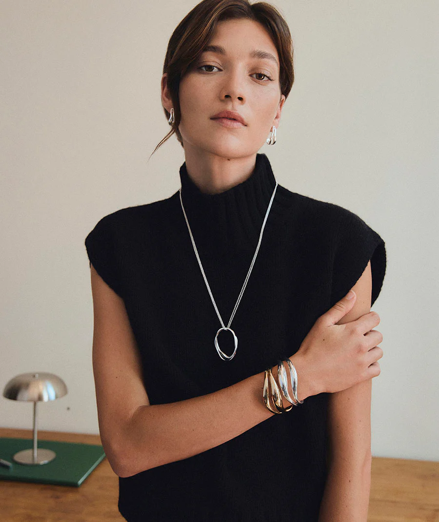 Colgante oval irregular Waves - Image 3