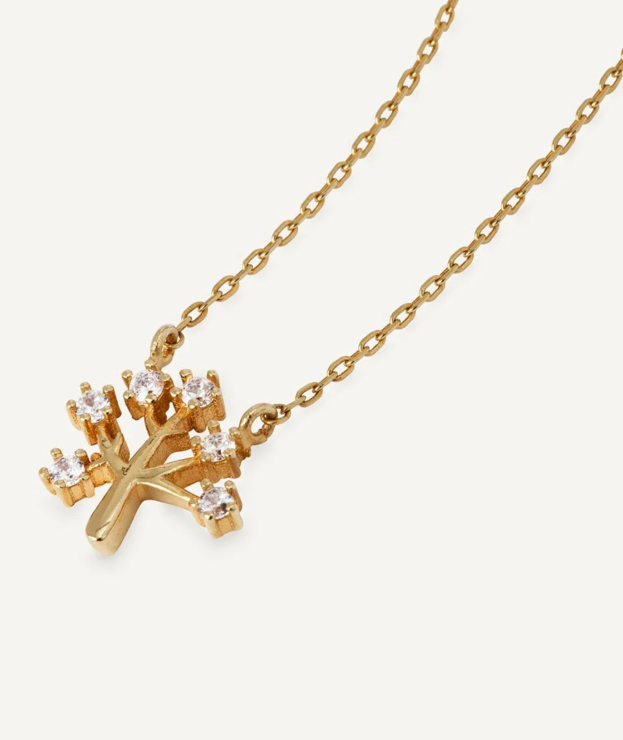 Collar Árbol con circonita - Image 4