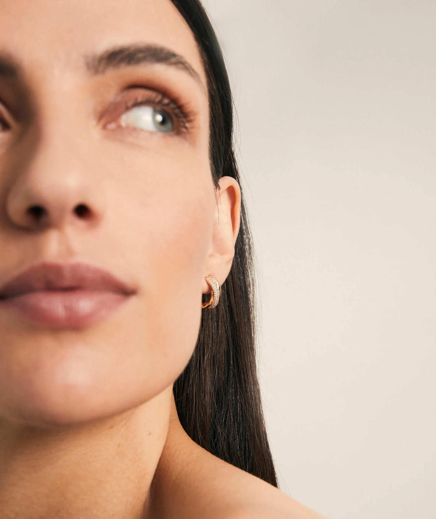 Pendientes Circonitas tiras - Image 3