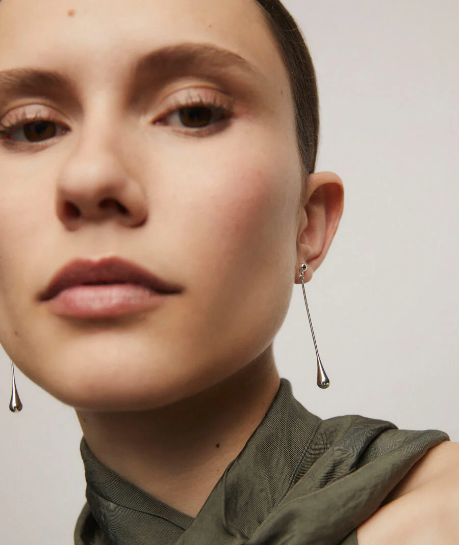 Pendientes largos gotas - Image 3