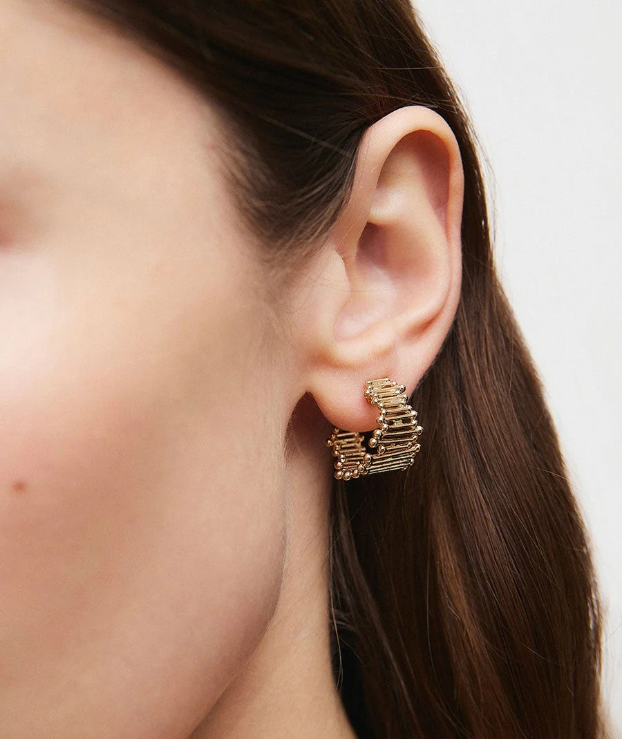 Pendientes medialuna Ombra Organic - Image 5