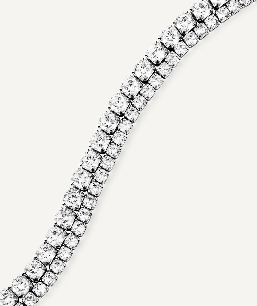 Pulsera fina Lucent de circonitas - Image 4