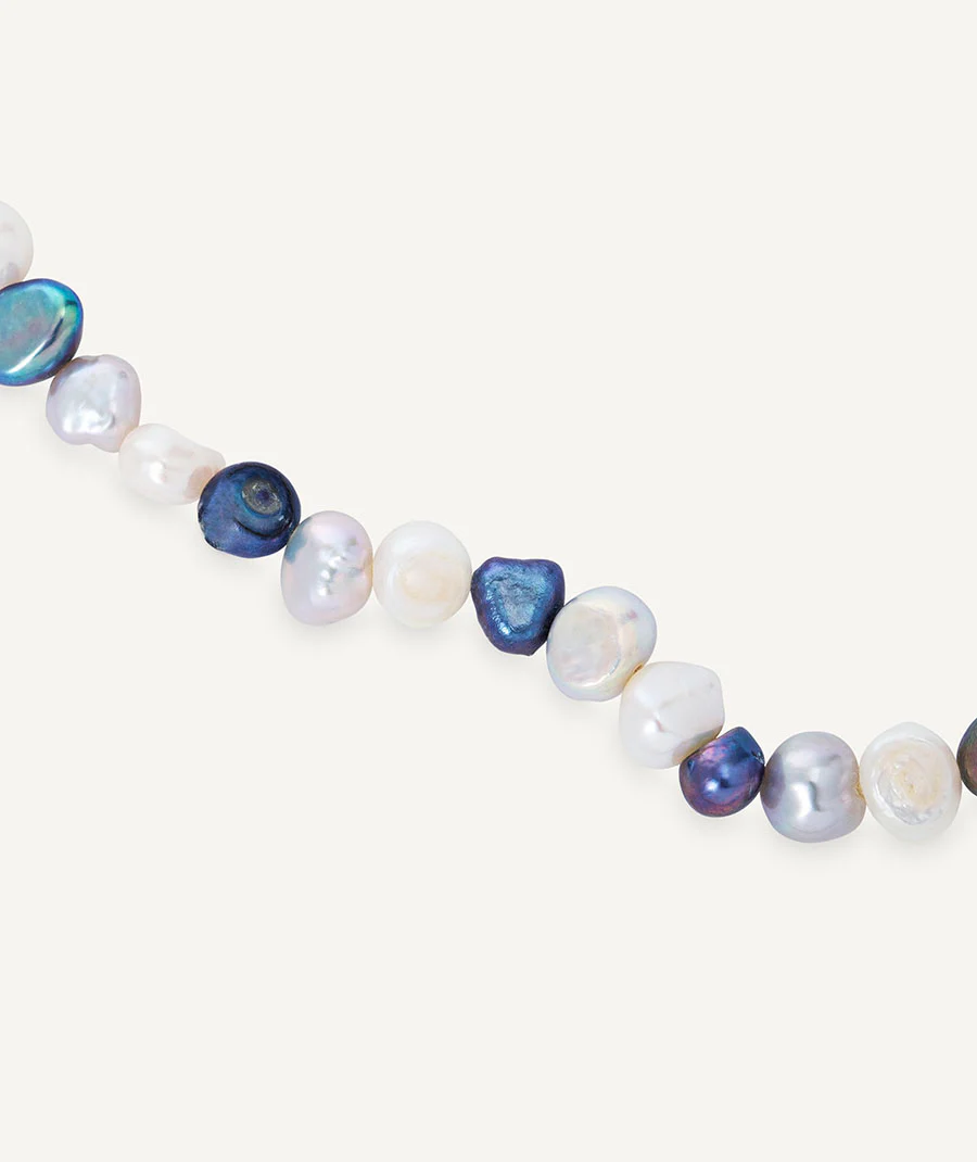 Pulsera Hiverna con perlas cultivadas bicolor - Image 4