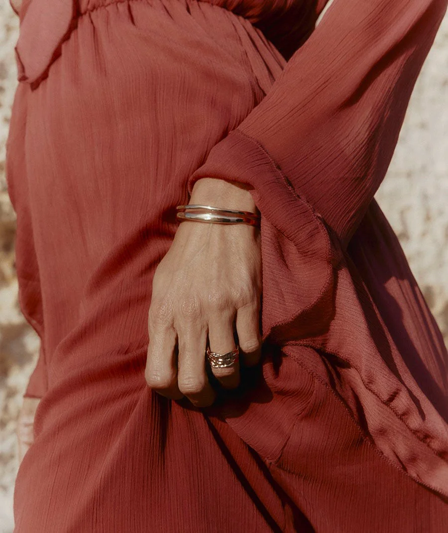 Pulsera Macar rígida lisa - Image 4