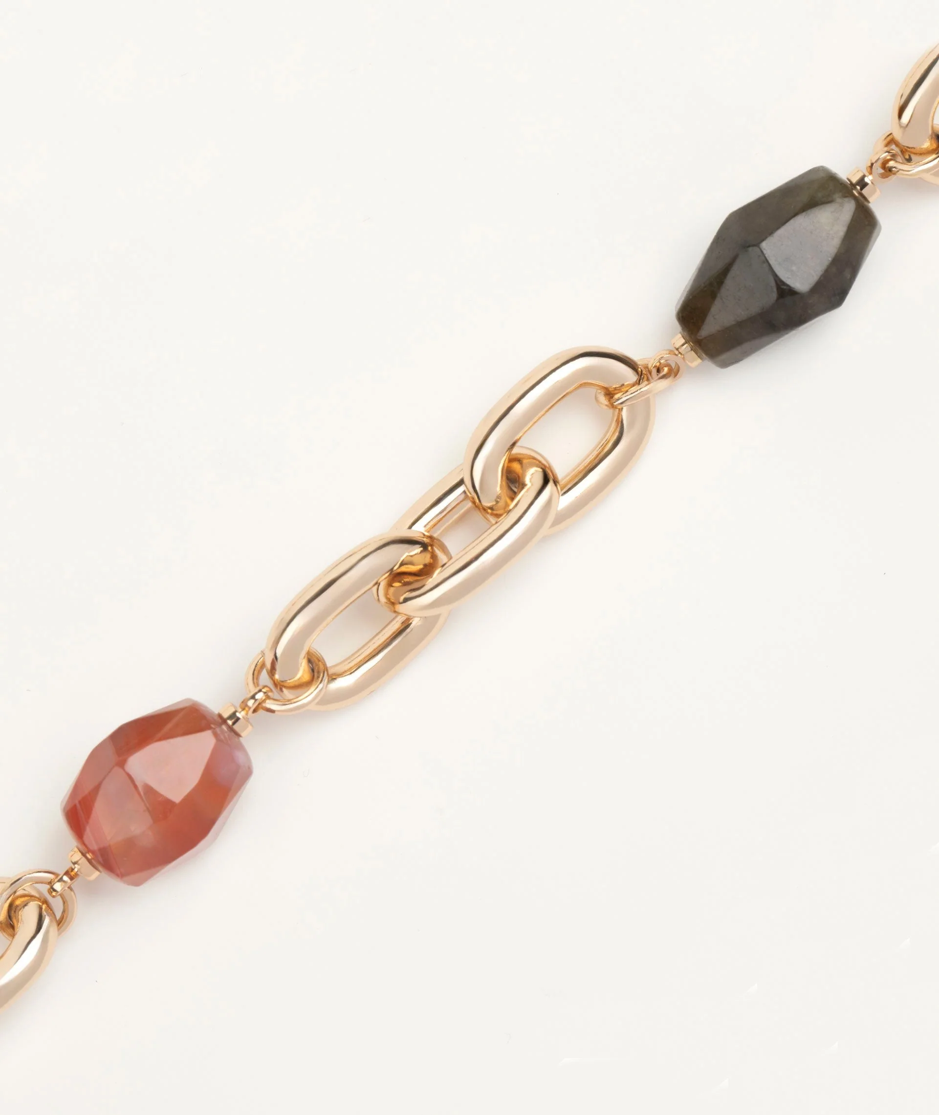 Pulsera Pilar eslabones y piedras naturales - Image 4